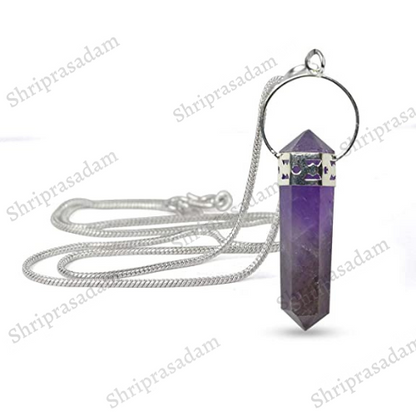 Crystu Natural Healing Stone Pendant