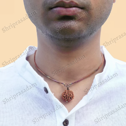 Adiyogi Rudraksha with copper chain