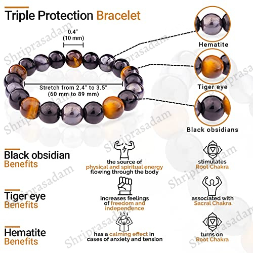 Triple Eye Protection Bracelet