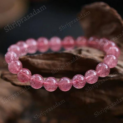 Strawberry Quartz ~ Attract Romance & Love Bracelet