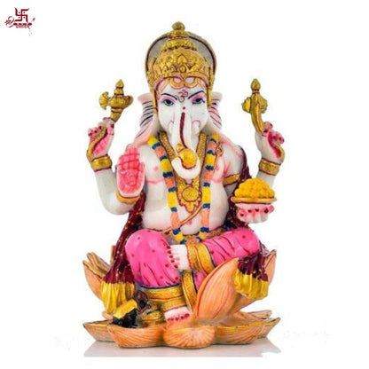 Ganpati Ji God Statue Idol For Temple & Home Decor