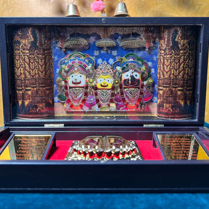 Jagannath Pocket Temple | 24 Karat Gold Coated