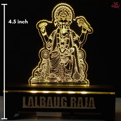 Lalbaug Raja Acrylic LED Table Lamp for Office and Home Decoration