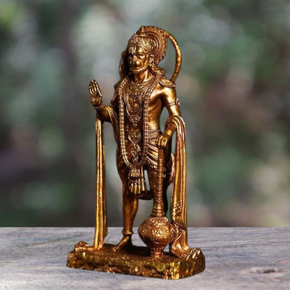 Lord Hanuman With Gada Idol For Home, Puja And Gift