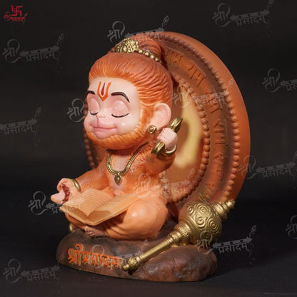 Meditating Bal Hanuman Idol