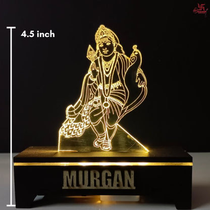 Murgan Acrylic LED Table Lamp for Office and Home Decoration