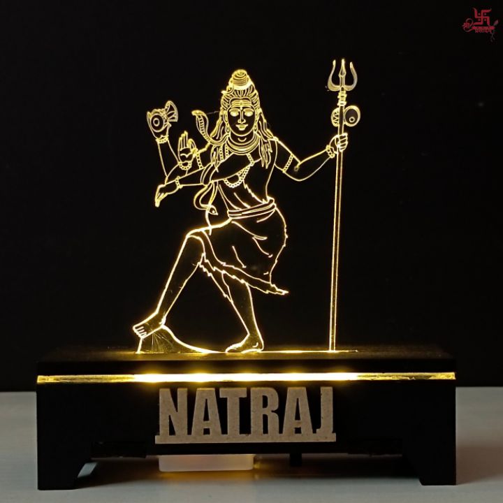 Natraj Acrylic LED Table Lamp for Office and Home Decoration