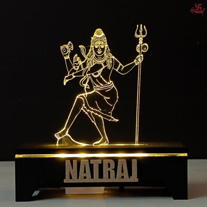 Natraj Acrylic LED Table Lamp for Office and Home Decoration