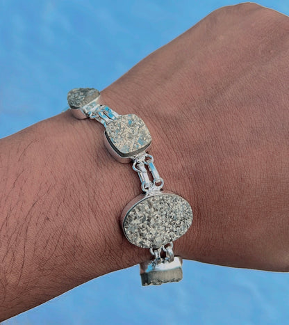 Natural Pyrite Anklet