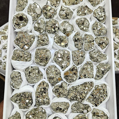 Pyrite Stone | Natural Pyrite Stone | Pyrite Stone Original | Pyrite Raw Stone | Money Magnet Cluster