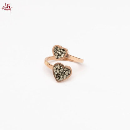Pyrite Ring For Attract Money, Happiness and for Gifting Purpose