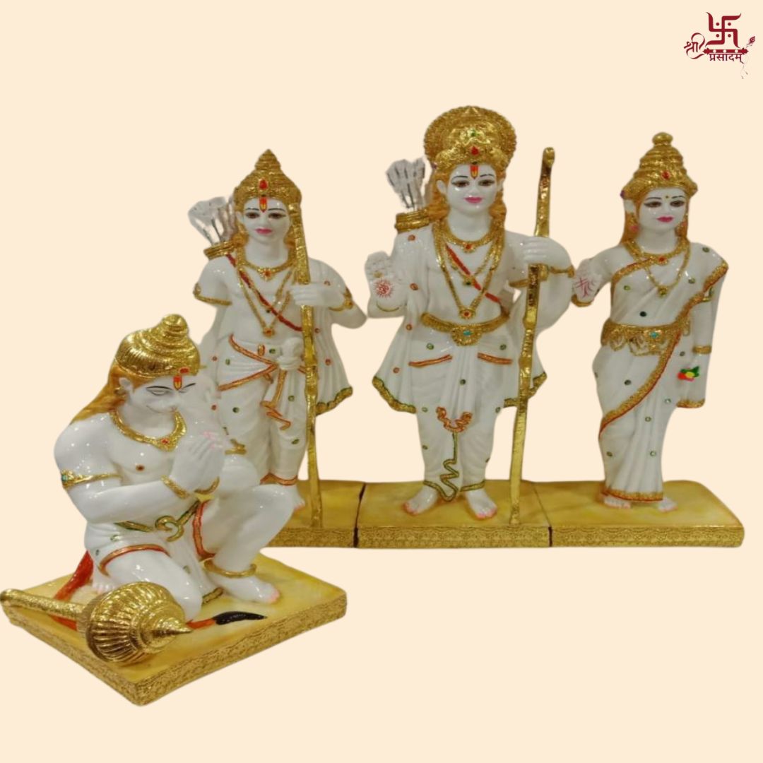 Ram Darbar Murti For Home, Puja, Gift And Office