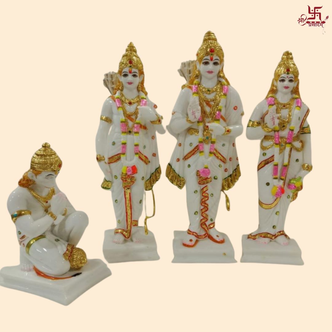 Ram Darbar Murti For Home, Puja, Gift And Office