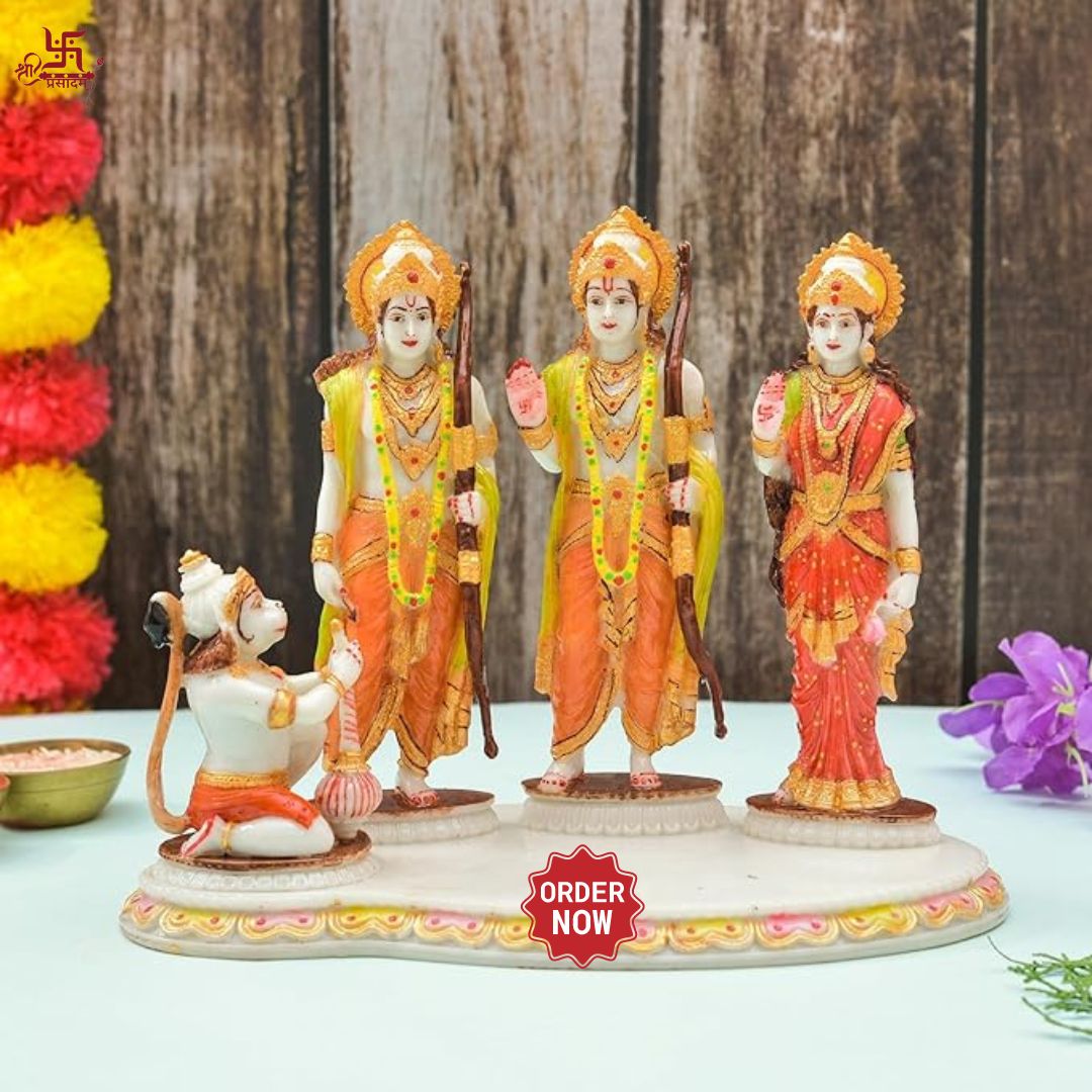 Ram Darbar Idol Statue Showpiece for Home Decor | Ram Darbar Murti For Puja