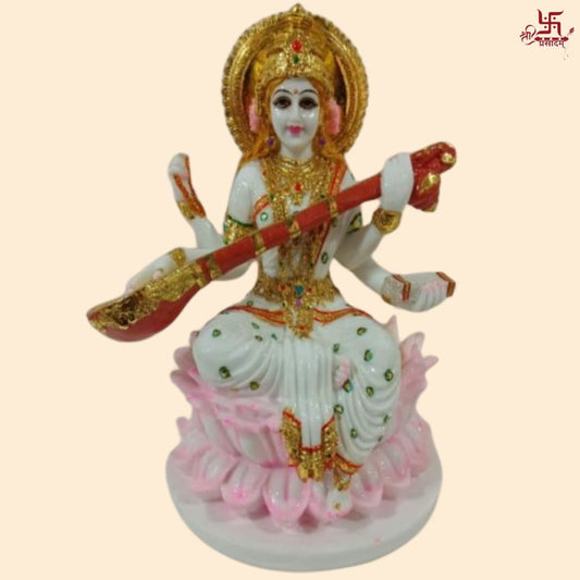 Saraswati Murti For Home, Puja, Gift And Office