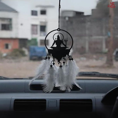 Shiv Ji With Trishul Car Hanging Decor