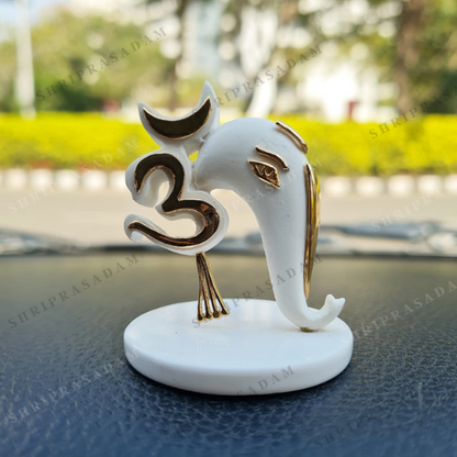 Om Ganesh Idol for Car Dashboard