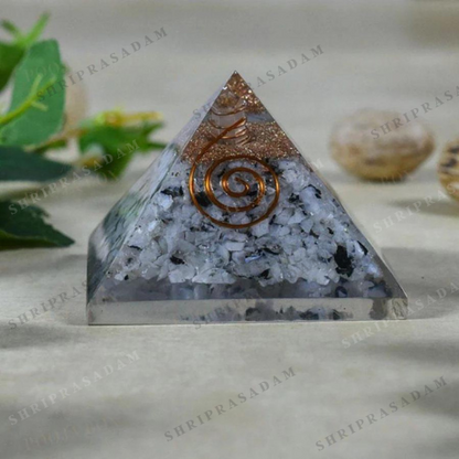 Rainbow Moonstone Pyramid