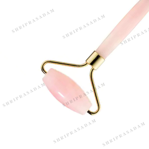 Rose Quartz Facial Massage Roller