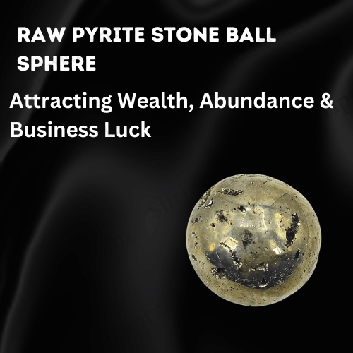 Pyrite Stone Ball Sphere Money Magnet Stone