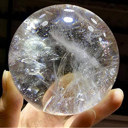 Quartz Crystal Ball Healing Ball Home Decor Prosperous