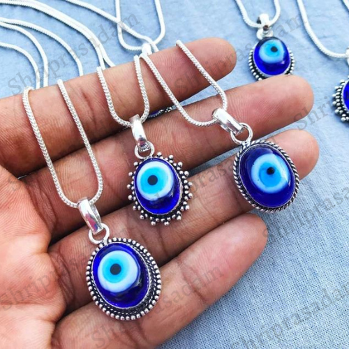 Evil Eye Crystal Necklace Pendants