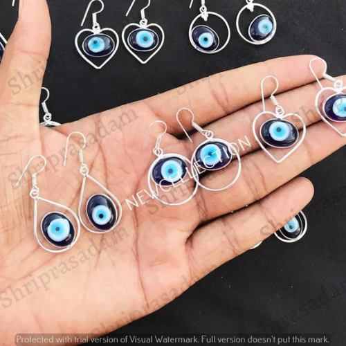 Evil Eye Crystal Necklace Pendants
