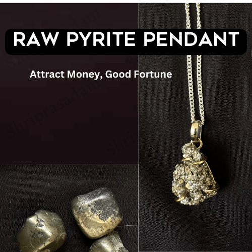 Natural Pyrite Pendant