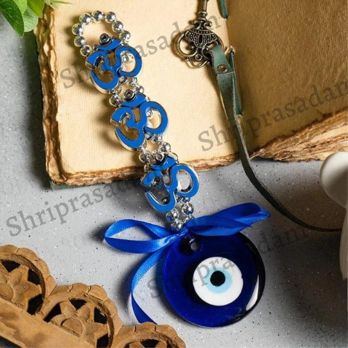 Three Om Evil Eye Hanging