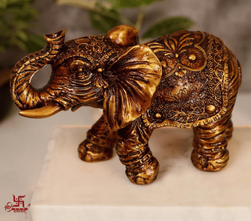 Warrior Elephant Statue