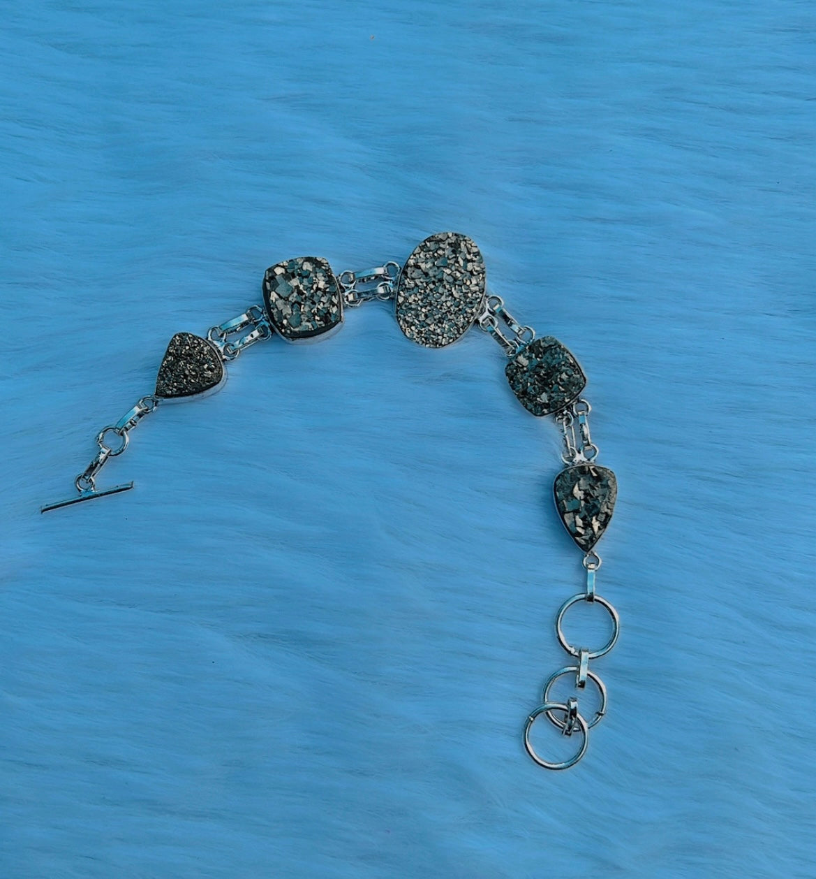 Natural Pyrite Anklet