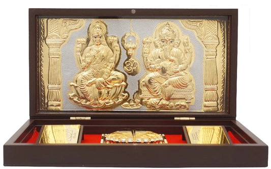 GaneshJi-LaxmiJi Divine Pooja Boxes