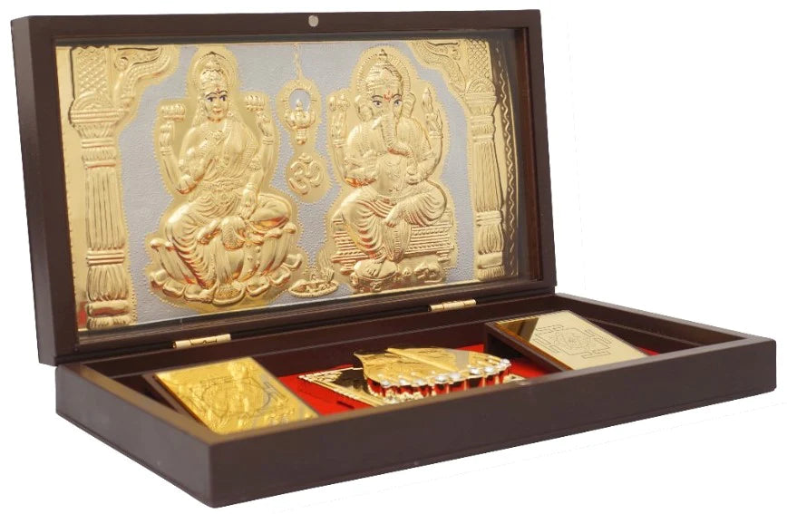 GaneshJi-LaxmiJi Divine Pooja Boxes