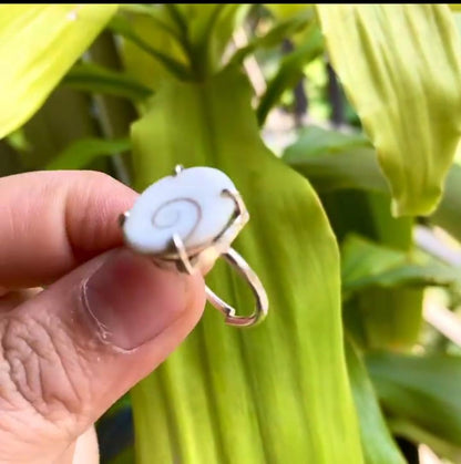 Gomti Chakra Design Ring