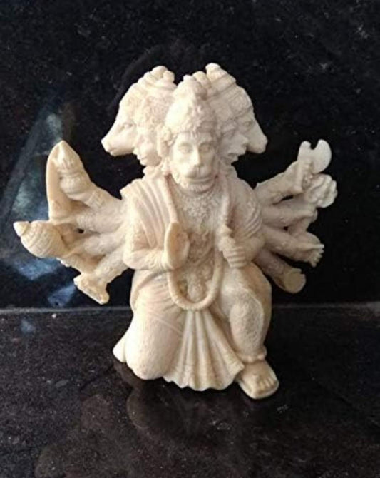Marble Panchmukhi Hanuman Ji Idol