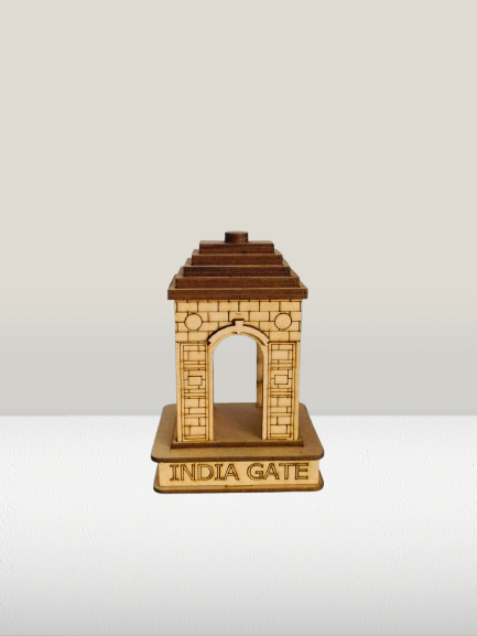 India Gate Wooden 3D Model