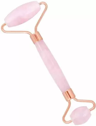 Rose Quartz Roller & Gua Sha Facial Combo