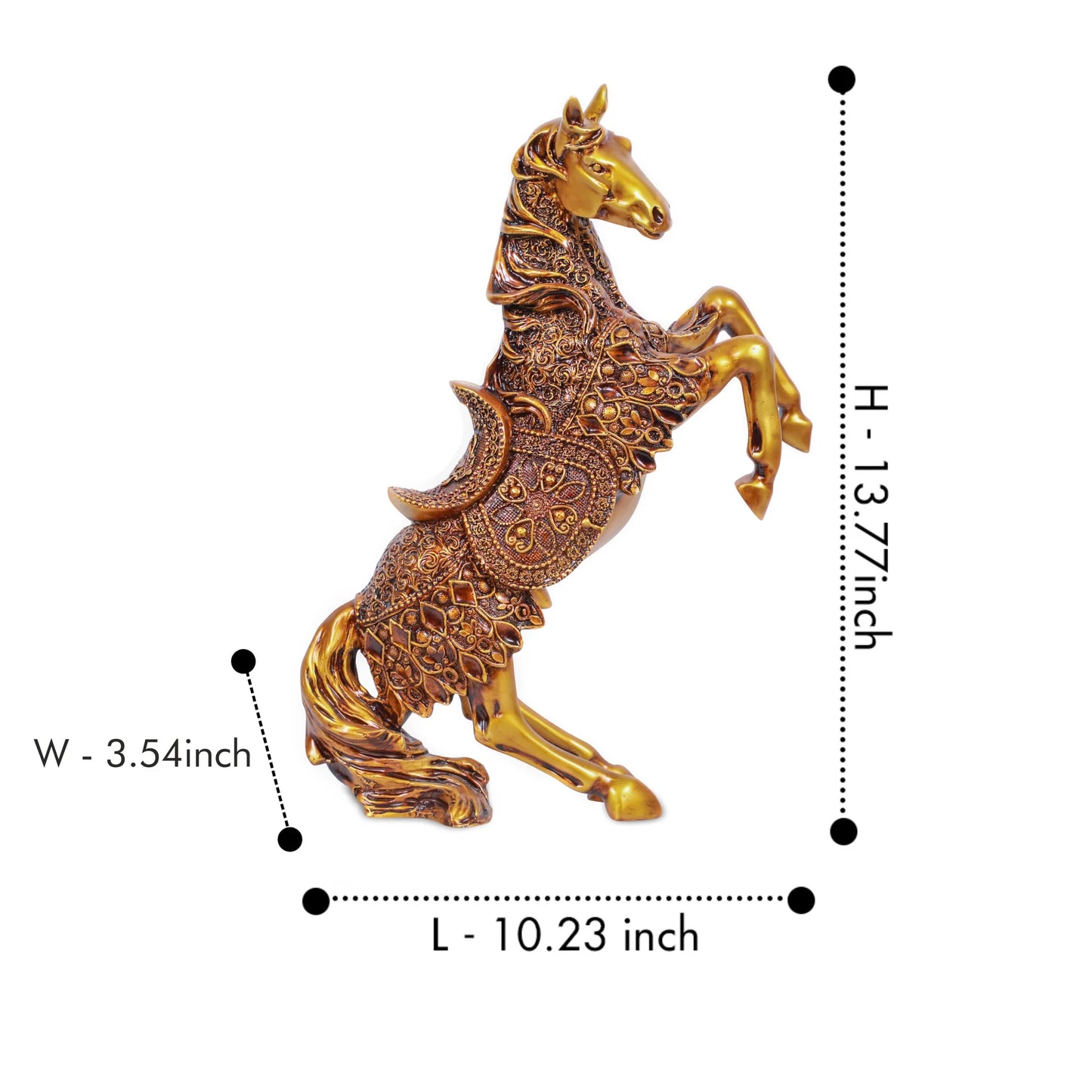 Rising Horse Showpiece