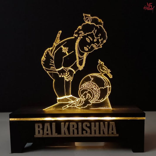 Bal Krishna LED Table Lamp for Office and Home Decoration