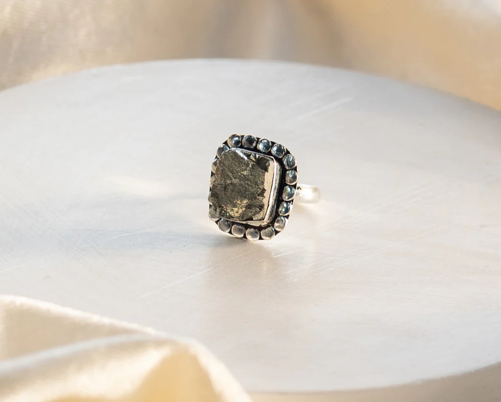 Pyrite Ring Square 2