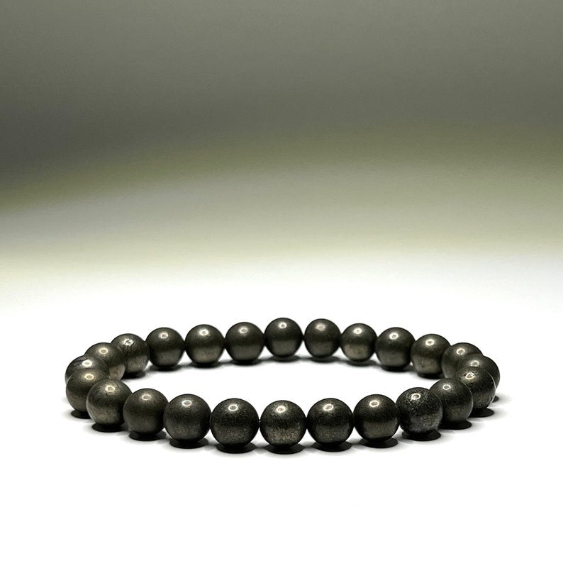 Raw hot sale pyrite bracelet