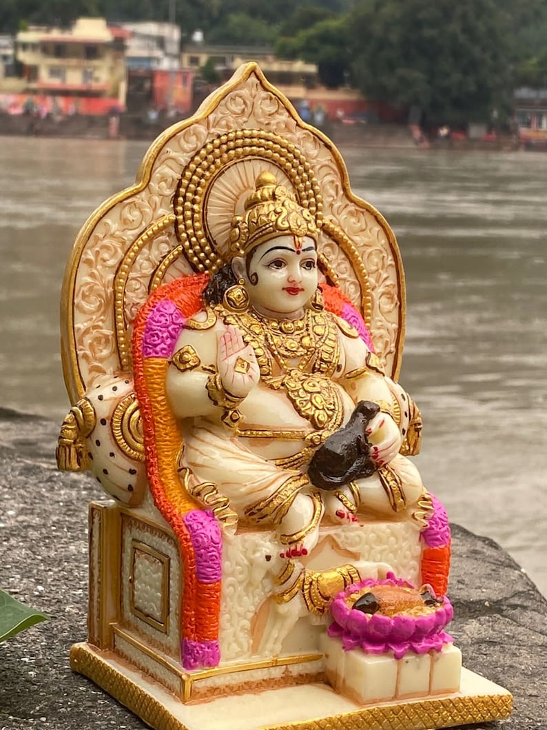 Lord Kuber Statue for Wealth, Glory, Home, and Shop