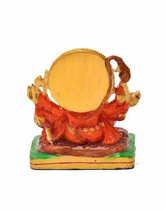 Marble Multicolour Panchmukhi Hanuman Ji Statue