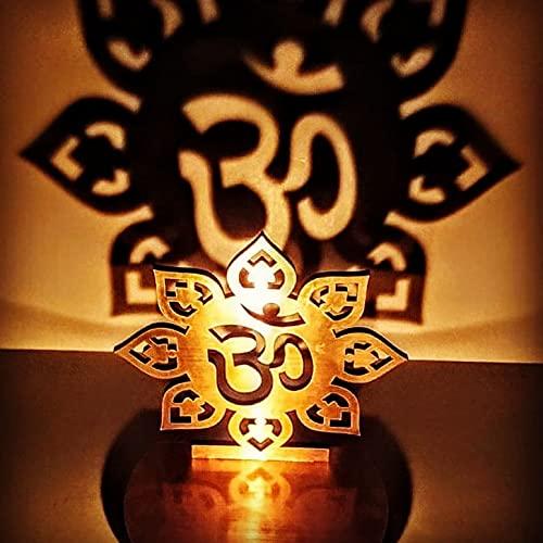 Om Shadow Tealight Diya Holder