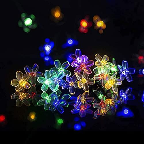 40 Led Blossom Flower Decoration Lights Plug in Fairy String Lights