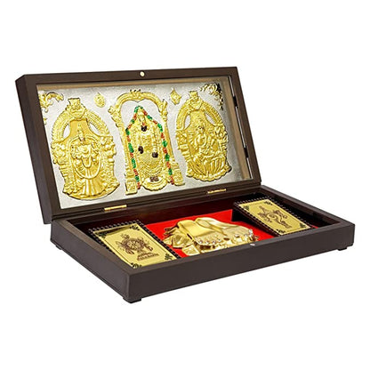 Balaji Pocket Temple (24 Karat Gold Coated)